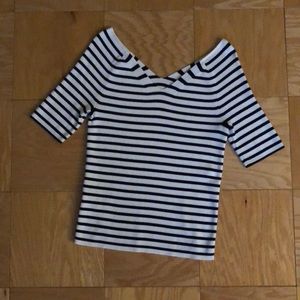 Ann Taylor wide V-neck sweater